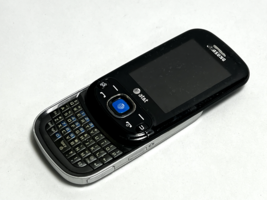 Samsung Strive Black SGH-A687 Mobile Phone At&T Wireless Bluetooth 3G No Battery - $9.89