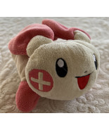 Pokemon PLUSLE Beige Pink Embroidered Fleece Plush Stuffed Animal Toy Be... - £13.48 GBP