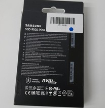 Samsung 9100 PRO with Heatsink 4TB SSD PCIe 5.0 NVMe M.2 MZ-VAP4TOCW image 2