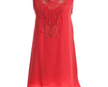Coveted Clothing Womens Coral Sleeveless Lace Shift Dress Small - $12.99