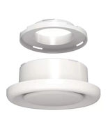Everbilt 4 in. to 6 in. Adjustable Duct Plastic Air Diffuser White - $266.86 MXN