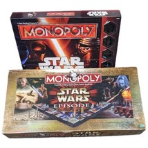 Monopoly Star Wars Episode 1 3d Collector Board Game and Fast Dealing (2 Games) - £44.41 GBP