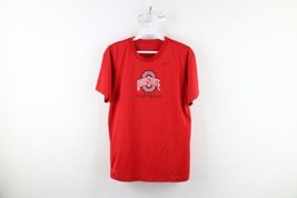 Nike Boys Large Mini Swoosh Spell Out Ohio State University Football T-S... - £15.46 GBP