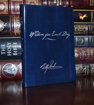 Wisdom for Each Day by Billy Graham Wisdom New Deluxe Soft Leather Bound  - £23.34 GBP