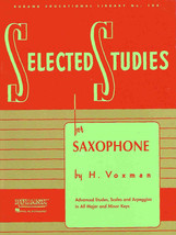 Selected Studies for Saxophone by H. Voxman - £8.03 GBP