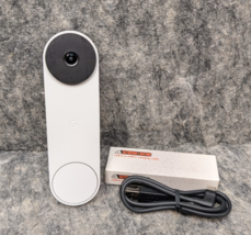 Google Nest GWX3T WiFi Smart Video Doorbell - Battery - Snow Works - $40.99