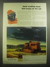1945 GM Series 71 Diesel Engines Ad - Hard working hand that keeps on th... - $18.49
