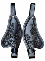 ANTIQUESADDLE Western Horse Saddle Replacement Leather Fender Pair Set f... - $69.71