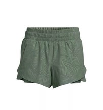 Avia Womens Running Shorts with Bike Liner Green Midnight 3XL - £12.62 GBP