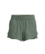 Avia Womens Running Shorts with Bike Liner Green Midnight 3XL - $22.32 CAD