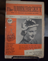 The Workbasket and Home Arts Magazine - September 1952 Volume 17 Number 12 - £5.44 GBP