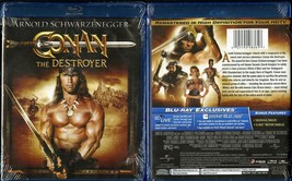 CONAN THE DESTROYER GRACE JONES SARAH DOUGLAS BLU-RAY UNIVERSAL VIDEO NEW - $9.95