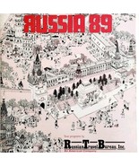 1989 Russia Travel Bureau 89 Touring Cold War Magazine Trans Siberian DW... - $68.07 CAD