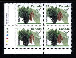 Canada  -  SC#1368  Imprint LL Mint NH  -  67 cent Beaked Hazelnut  issue - $3.70