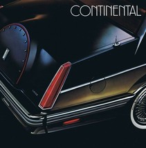 ORIGINAL Vintage 1981 Lincoln Continental Oversize Sales Brochure Book - $34.64