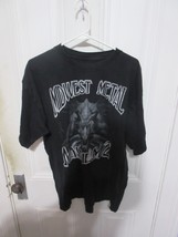 Vintage Midwest Metal Mayhem  2 Rockford IL T-Shirt Metalcore Concert Sh... - £78.63 GBP
