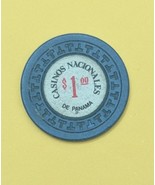 Casinos Nacionales de Panama $1 Casino Chip - $4.95