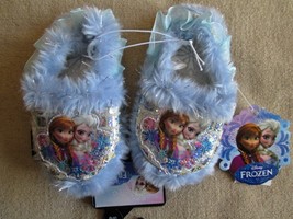 NWT Girl’s Frozen Slippers by Disney Size 5-6 – See Description - £9.55 GBP