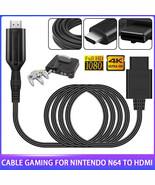 Cable Gaming N64 to HDMI N64 Converter Adapter Convert to HDMI for Ninte... - $311.08 MXN