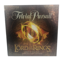 Trivial Pursuit Lord of the Rings Movie Trilogy Collectors Hasbro 2003 Complete - £26.66 GBP