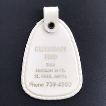 Crossroads Ford Key Fob Ring St. Paul Minnesota Car Dealer Vintage - £10.01 GBP