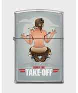 Ready For Takeoff Nose Art Pinup Zippo Lighter - $28.45