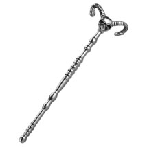 Stainless Steel Urethral Dilator Male Stimulate Masturbation Rod Multi Beads Bla - £22.30 GBP