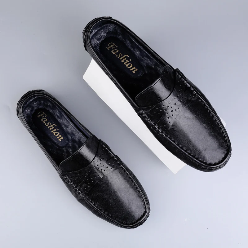 Uality outdoor footwear men casual shoes fashion elegant luxury classic slip on loafers thumb200