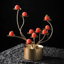 interoknack Creative Dessert Display Stand, Gold Metal Tree Branch Fruit... - $149.00