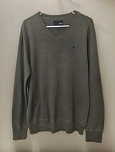 Hurley Men's V-Neck Pullover Sweater Long Sleeve Lightweight Size Large - $14.84