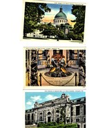 Annapolis, Md. - 3 Vintage 1940&#39;s Postcards - $4.07 CAD