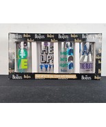 Beatles Drinking Glasses Collectible Set by Apple Corps Ltd. 2012 Set of 4 - €43,25 EUR