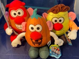 Mr Potato Head Universal Studios Plush Toy Collectible NWT 10&quot; Lg Hallow... - $32.36