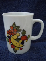Vintage Creative Fine China Assorted Fruit Mug No.2 - $3.99