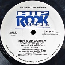 Get Some Crew &quot;Come Get Some&quot; 1993 Vinyl Lp Album Promo Hr 2279 ~Rare~ Htf - £43.00 GBP