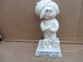 Vintage 1970&#39;s russ berrie Figure i hate myself for hurting you - £22.32 GBP