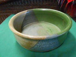 An item in the Pottery & Glass category: Great Collectible Outstanding RIVER POTTERY Clay Bowl-Artist Signed Wm.Edwards