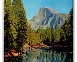 Mirror Lake Yosemite National Park California CA UNP Chrome Postcard Z4 - $2.92
