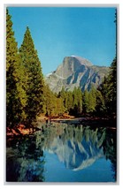 Mirror Lake Yosemite National Park California CA UNP Chrome Postcard Z4 - £2.29 GBP