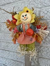 Fall Cemetery, flowers for grave, fall grave decoration, cross for grave... - $410.09 MXN