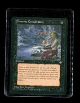 MTG Magic The Gathering Demonic Consultation Card Ice Age Rob Alexander - $9.89