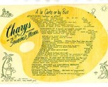 Chary&#39;s on the 79th St Causeway Postcard Souvenir Menu Miami Beach Florida - $17.80