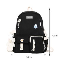 Women Laptop Backpack School Books Bags For Teenage Girls Large Capacity College - £52.71 GBP