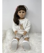 My Twinn Doll Fully Poseable Long Brown Hair Blue-ish Eyes Doll 2003 Bod... - $119.99