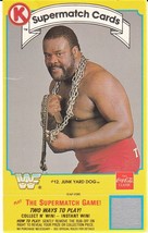 Junk Yard Dog 1987 Wwf Circle K Supermatch Cards #12 Unscratched Game Card - £7.10 GBP
