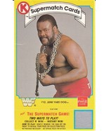 JUNK YARD DOG 1987 WWF Circle K Supermatch Cards #12 UNSCRATCHED GAME CARD - $12.32 CAD
