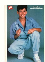 Ralph Rodriguez Wil Wheaton Menudo teen magazine pinup clipping Teen Ido... - $3.50