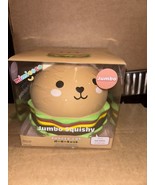 Mimicoco Jumbo Squishy Burger Cat - $336.54 MXN