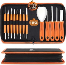 Chryztal 13 Pc. Professional Heavy Duty Carving Set, Stainless Steel Dou... - $32.94