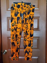 Chances R Legging Pants Size XL Womens Multicolor Halloween - $11.88